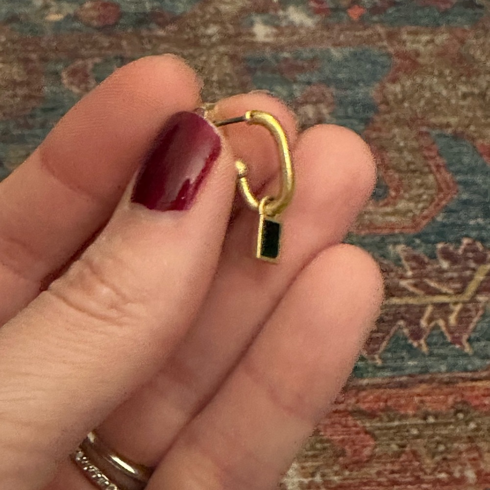 Gold Tone Earring Bundle — Madewell, Ana Luisa, Etsy - Picture 4 of 7